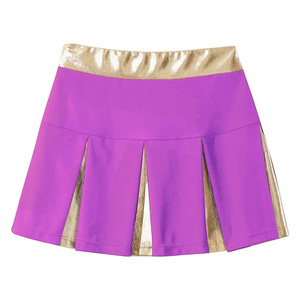 Falda de Animadora Plisada de Poliéster 100% para Adultos, Uniforme de Baile de Alta Resistencia, Ropa de Animadora para Actuaciones, Falda para Equipo Escolar - Product Image 4