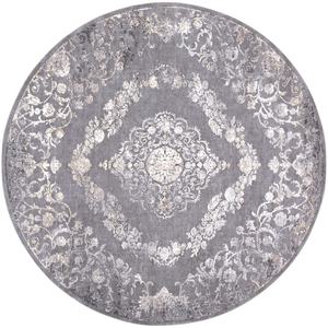 Tissage tibétain moderne brodé tapis rond usage domestique coloré exclusif concepteur coton matériel prix attractif pour la vente - Product Image 1