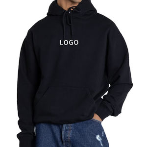 Sudaderas Hombre personalizado Boxy Sudadera con capucha pulóver Streetwear sudaderas con capucha en blanco impresión personalizada recortada DDP envío - Product Image 1