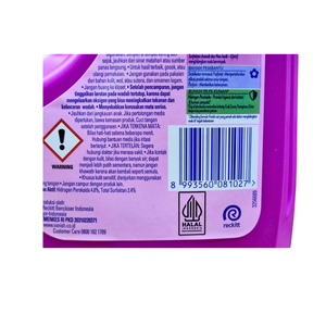 Household Cleaning <b>VANISH</b> <b>LIQUID</b> DETERGENT (INDO) 425ML X 12 PINK POUCH Laundry - Product Image 6