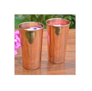Latest Style Hammered Pure Copper Cocktail Glass Copper Mule Mugs <b>Set</b> Customized Color Copper Moscow Mule Mugs <b>Gift</b> - Product Image 5