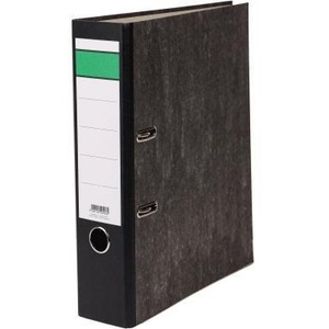 80mm Binder for DIN <b>A4</b> 100% Recycled Black Paper NEUTRAL GOODS File <b>Folder</b> - Product Image 1