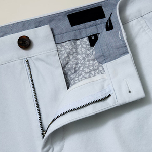 Short de sport d'été pour hommes, en coton uni, taille moyenne, polaire décontracté, taille moyenne, taille personnalisée - Product Image 3