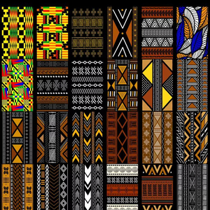 Tela Africana Estampada de Alta Calidad Personalizable para Fabricantes de Camisas y Exportación Internacional - Product Image 1