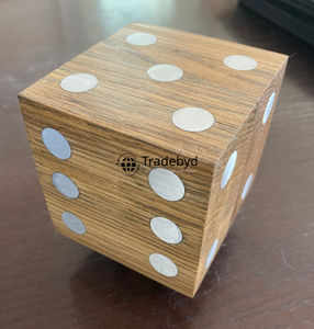 Dados Poliédricos de Madera Hechos a Mano, Juego de 7 Piezas Premium Coleccionable, Ecológico, para Juegos de Rol de Mesa como Dungeons & Dragons y Fantasía - Product Image 1