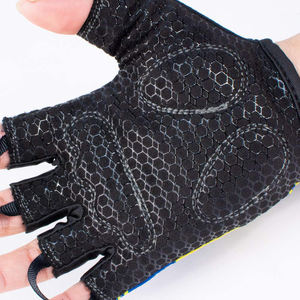 Guantes de entrenamiento de cuero Fingerl para hombre con forro de nailon, guantes de gimnasio de tamaño XL para ejercicio deportivo, protección de palma para levantamiento de pesas - Product Image 5