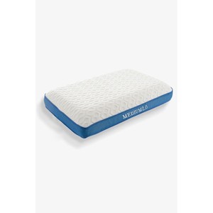 Oreiller en mousse à mémoire de forme Varol Nuvina V2 King, ergonomique moderne, 65x40x15, rafraîchissant, géométrique, Visco moyen pour le cou - Product Image 1