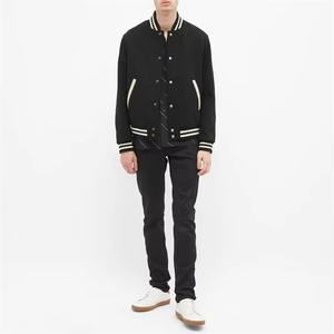 Chaquetas Varsity de Lana Personalizables para Hombre Reversible Chenille Bordado Béisbol Letterman Parches Transpirable Con Capucha Soporte - Product Image 4