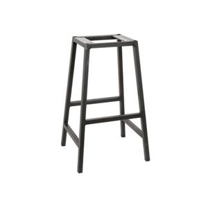 Taburete de Bar de diseño indio de lujo con soporte brillante Negro de metal superior mejor mini taburete a precio de venta disponible - Product Image 3