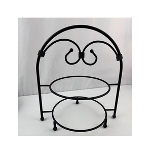 Soporte de placa de metal de altura ajustable hecho a medida para mostrar platos, cuencos o libros de cocina en encimeras o armarios - Product Image 1