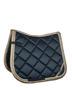 Sillín de caballo clásico de alta calidad, Media almohadilla protectora de fieltro con forro de algodón suave, carcasa de cuero para saltar, Exportación de India - Product Image 1