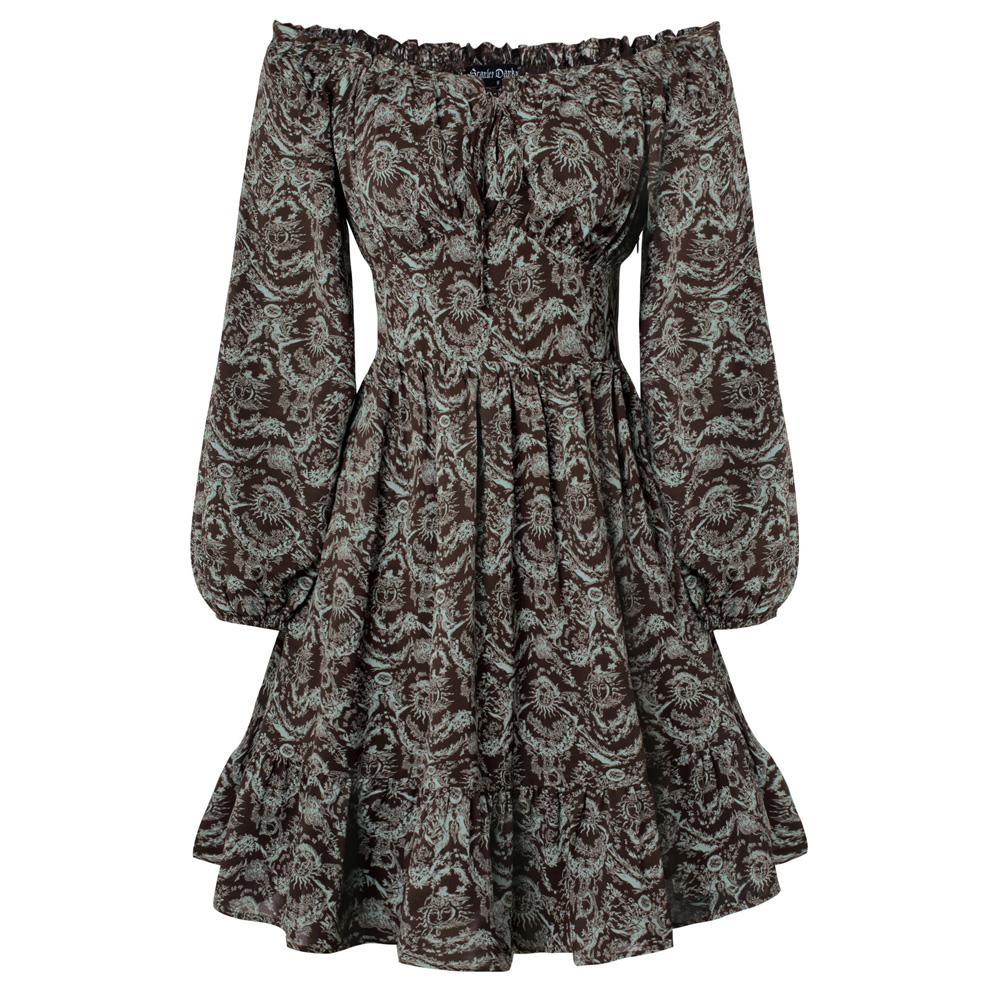 Brown Print