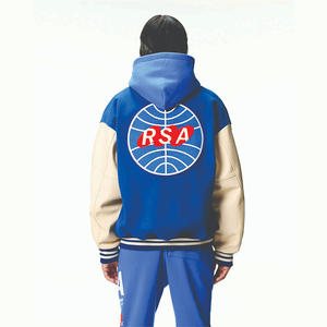 Nueva moda para hombres y mujeres, ropa de calle, chaqueta de uniforme de béisbol, Popular Hip Hop, industria pesada, estilo Letterman, soporte informal - Product Image 5