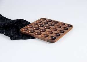 Meilleure vente Finition naturelle Petite mangue Porte-oeuf en bois fait à la main Rustique pour décor de cuisine de ferme - Product Image 3