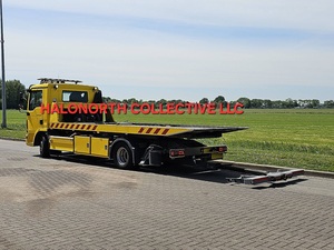 Camión MAN 12.220 TGL usado del 2021 con plataforma deslizante lateral para transporte de automóviles, camión de remolque de plataforma plana, remolques, plataforma hidráulica - Product Image 4