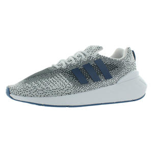 Adidas Swift Run 22 Chaussures de sport pour homme Blanc nuage/Bleu modifié/Blanc nuage Couleur EVA Mesh pour le sport d'été et de printemps Incluant - Product Image 1