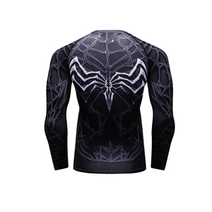 Chemises de compression d'entraînement à manches courtes OEM Best Design Training Jiu Jitsu Rashguard & MMA Gear - Product Image 3