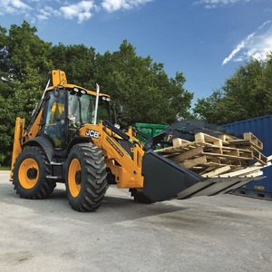 Chargeuse compacte JCB 1CX de marque Parker d'occasion avec caractéristiques de roue avant avec moteur pompe à roulement tracteur chargeuse-pelleteuse - Product Image 1