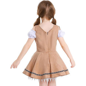 Conjunto de minivestido bávaro alemán Oktoberfest tradicional hermosas faldas bordadas pantalones cortos para adultos niñas Trachtenmode Dirndl - Product Image 3
