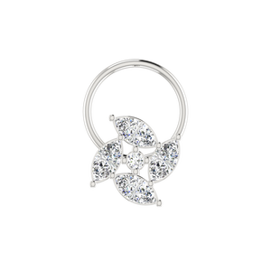 Piercing de nez unisexe tendance en diamant naturel de 0,23 carat - Couleur HI, clarté VS-SI - Product Image 3