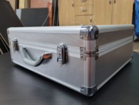 Porte-documents en aluminium multi-usage du Vietnam avec mousse personnalisée, mallette rigide en aluminium