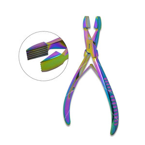 Pinces de retrait d'extensions de liaison à la kératine multicolore - Product Image 3