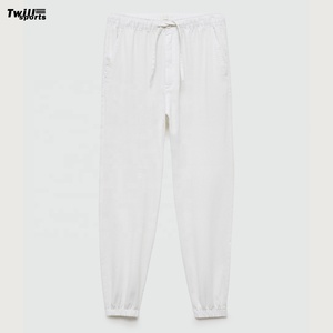 Pantalones Casuales para Hombre, Cintura Media, Cómodos, Color Blanco, Chinos Personalizados, Pantalones de Verano 2026 para Hombre - Product Image 1