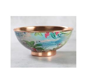 Bol de service à fruits de forme ronde de conception antique Bol de service à fruits secs en cuivre de qualité supérieure à vendre - Product Image 5