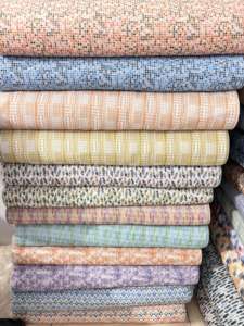 Tela de algodón con tacto de lino teñido en hilo estampado Dobby para camisas Premium Calidad de exportación internacional - Product Image 6