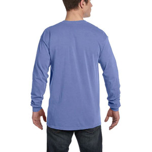 Camisetas de manga larga para hombre, corte regular, ecológicas, transpirables, de mezcla triple premium, para un estilo a la moda, prendas lisas al por mayor - Product Image 6