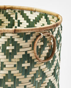 Wholesale Bamboo <b>Baskets</b> <b>with</b> <b>Lids</b> Handcrafted Bamboo Storage <b>Baskets</b> From Vietnam - Product Image 5