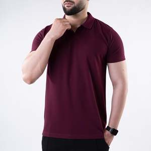 เสื้อโปโลผู้ชายผ้ายืด - ระบายอากาศได้ดีและพร้อมขายส่ง, รับผลิตตามแบบ OEM ขายส่ง - Product Image 2