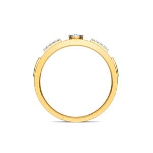 Bague élégante pour homme avec diamants de laboratoire, design contemporain audacieux, idéale pour le quotidien et les occasions spéciales - Product Image 2