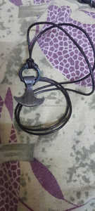 สร้อยคอไวกิ้งแห่งความรักนิรันดร์ สร้อยคอรูนไวกิ้งโบราณ งานตีขึ้นรูปด้วยมือ สไตล์ไม่ซ้ำใคร ทำจากเหล็กตีขึ้นรูป - Product Image 6