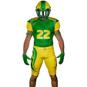 Conjunto de ropa deportiva con logotipo personalizado Camiseta de fútbol americano Premium al por mayor Ropa de equipo duradera - Product Image 3