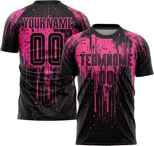 เสื้อฟุตบอล2025 ODM แบบกำหนดเองชุดน้ำหนักเบากันน้ำระเหิดเครื่องแบบทีมผู้จัดจำหน่ายราคาโรงงานกำหนดขนาดเอง - Product Image 3