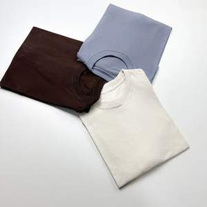 T-shirt surdimensionné uni 100% coton unisexe Boxy Fit lourd 300GSM Streetwear Sublimation vierge pour logo personnalisé Vente en gros - Product Image 1