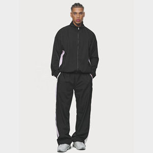 Conjuntos Deportivos de Felpa Transpirable con Estampado Personalizado Unisex de Talla Grande, Pantalones Deportivos Holgados de 2 Piezas, Sudadera con Capucha de Invierno, Tendencia 2024 - Product Image 2