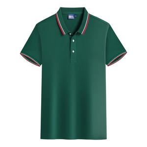 OEM logo personnalisé broderie design imprimé T-shirt manches courtes publicité classe uniforme vêtements de travail team building polos - Product Image 5