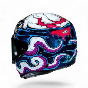 Casco Integrale Moto HJC RPHA 12 Modern Classic Certificato DOT con Doppia Visiera Design Predator - Product Image 2