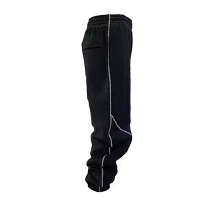 Pantalon de survêtement personnalisé surdimensionné pour hommes Pantalon de survêtement de haute qualité pour l'hiver par temps froid Pantalon de survêtement pour hommes Pantalon de survêtement décontracté - Product Image 3