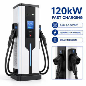 120kW Neue Fabrikverkauf <span class=keywords><strong>Wolun</strong></span> DC Schnell-Ladestation Kommerzielle EV-Ladestation CCS2 CHAdeMO GB/T OCPP1.6J RFID CE TUV - Product Image 2