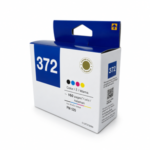 ตลับหมึกเติมได้ Epson PM-520 สีดำและสีขาว พร้อมชิป (เปล่า) - Product Image 1