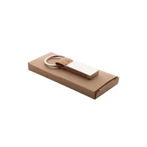 Portachiavi in Sughero Ecologico Corry, Gadget Promozionali per Moschettoni - Product Image 2