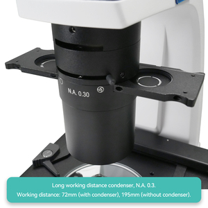 BestScope BLM5-293A LCD digitale invertito/fluorescente microscopio biologico per la ricerca di laboratorio con lunga distanza di lavoro - Product Image 6