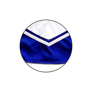 ¡Venta en Línea! Conjuntos de Uniformes de Porristas Hechos a Medida para Niñas, Transpirables, sin Mangas, Talla Juvenil, Disfraz con Técnicas de Impresión - Product Image 5