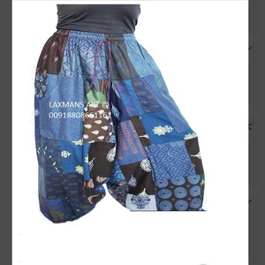 Vente chaude Style bohème coton Patchwork pyjamas nouveau indien Bollywood pantalons décontractés Boho coton pyjamas - Product Image 3