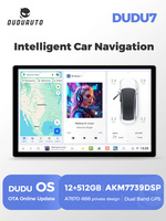 Mekede EU STOCK Duduauto Car-play Auto Wifi 4g Gps Host pour BMW, Benz, Audi, Toyota universels, compatible Dudu7, ADAS, DVR 2K, caméra Dudu