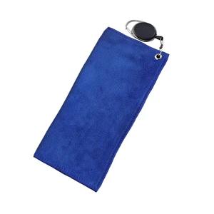 Toalla de golf de microfibra Waffle Weave de alta calidad con logotipo personalizado impreso diseños personalizados - Product Image 2