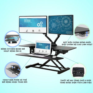 Mesa Elevadora Ajustable Eléctrica Flexdesk EM7L - Product Image 3